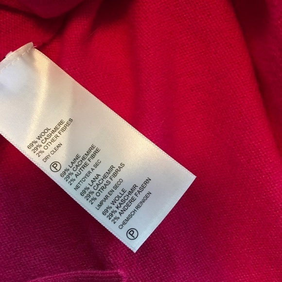 Tommy Bahama Pink Pineapple Sweater Wool Cashmere Blend Medium - Picture 5 of 8